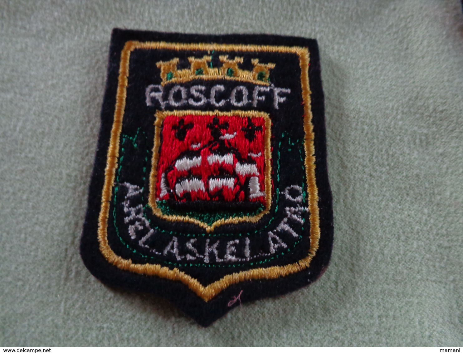 Ecusson Tissu ROSCOFF A REL ASKEI ATAO - Patches