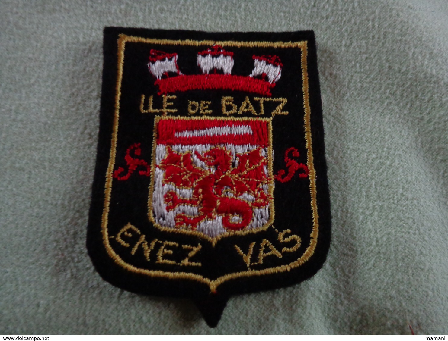 Ecusson Tissu ILE DE BATZ   ENEZ YAS - Blazoenen (textiel)