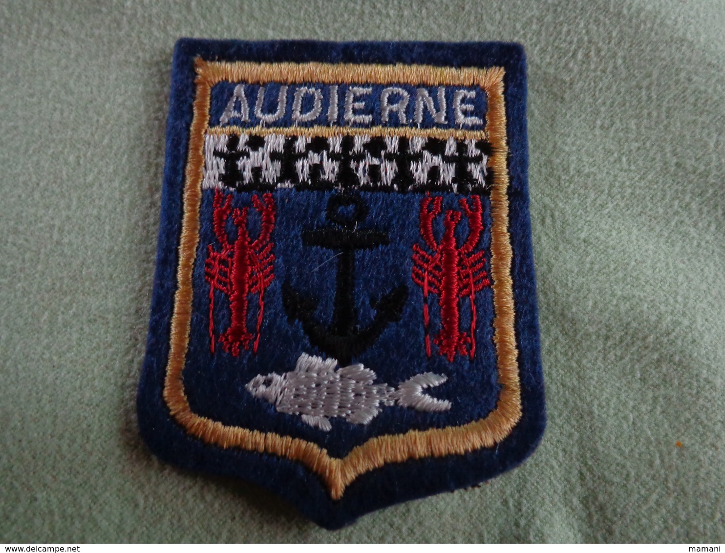 Ecusson Tissu  AUDIERNE - Patches