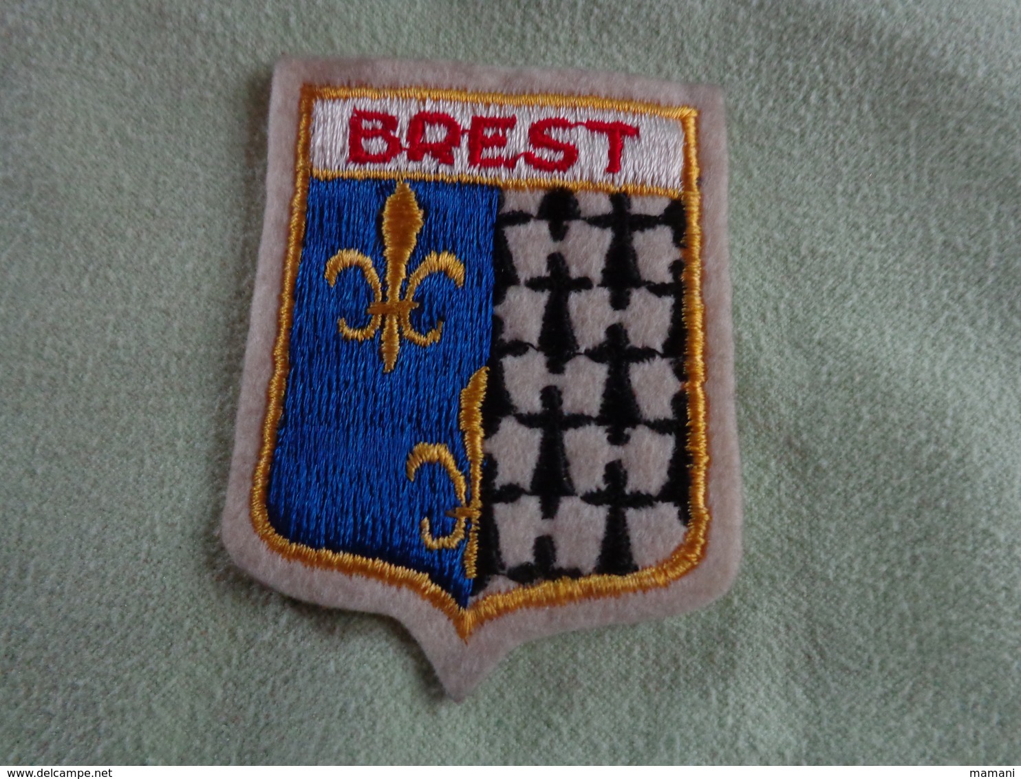 Ecusson Tissu BREST - Patches