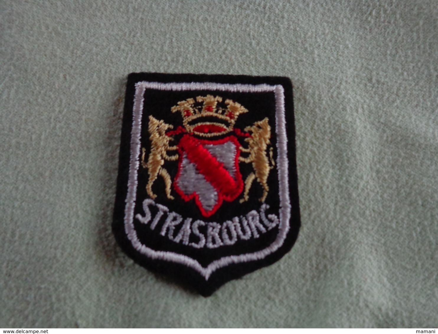 Ecusson Tissu (petit) STRASBOURG - Escudos En Tela