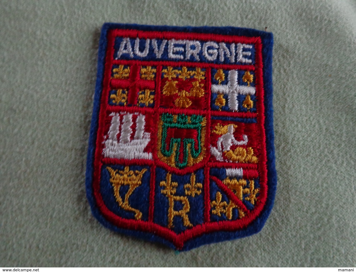 Ecusson Tissu AUVERGNE - Patches