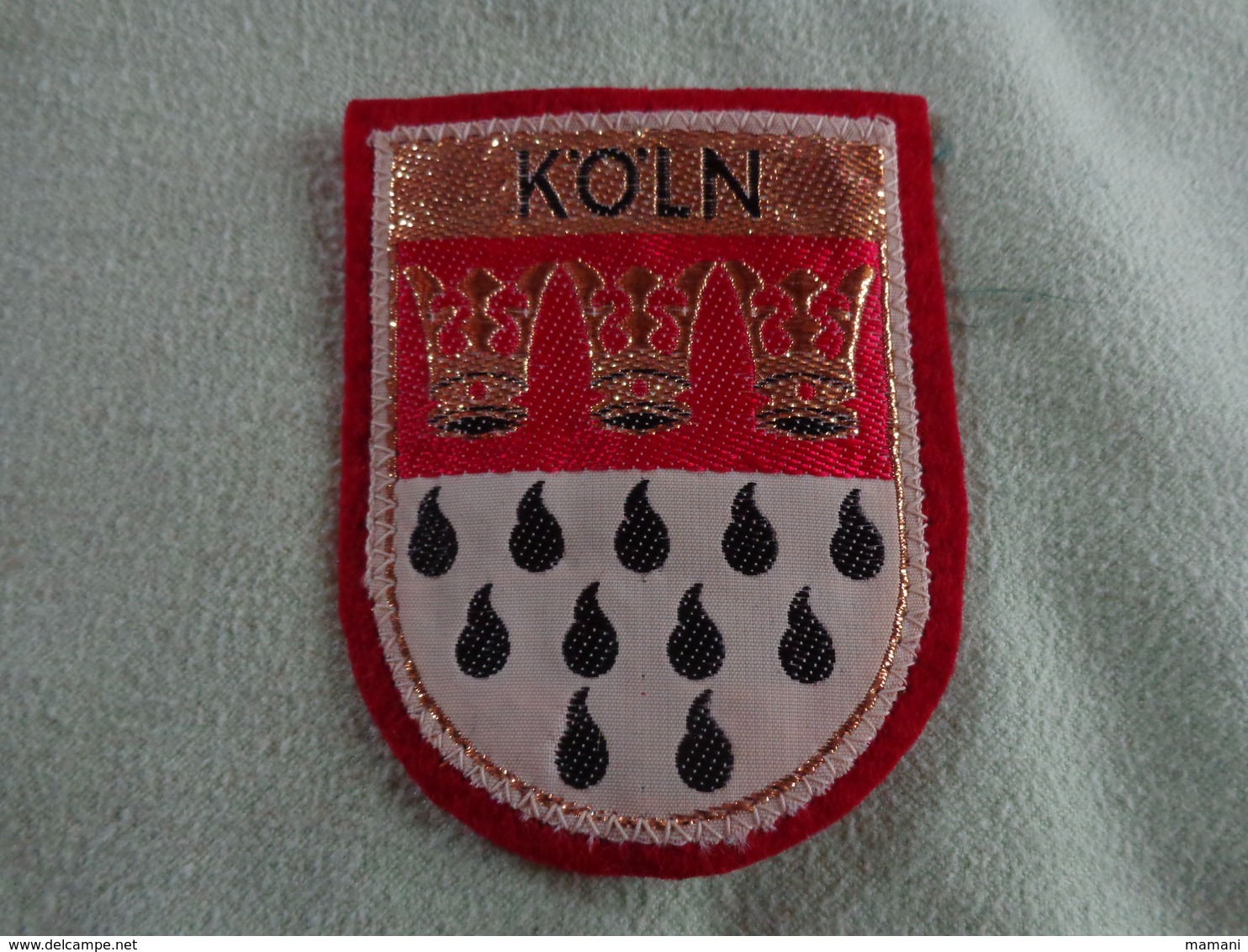 Ecusson Tissu KOLN En Allemagne - Patches