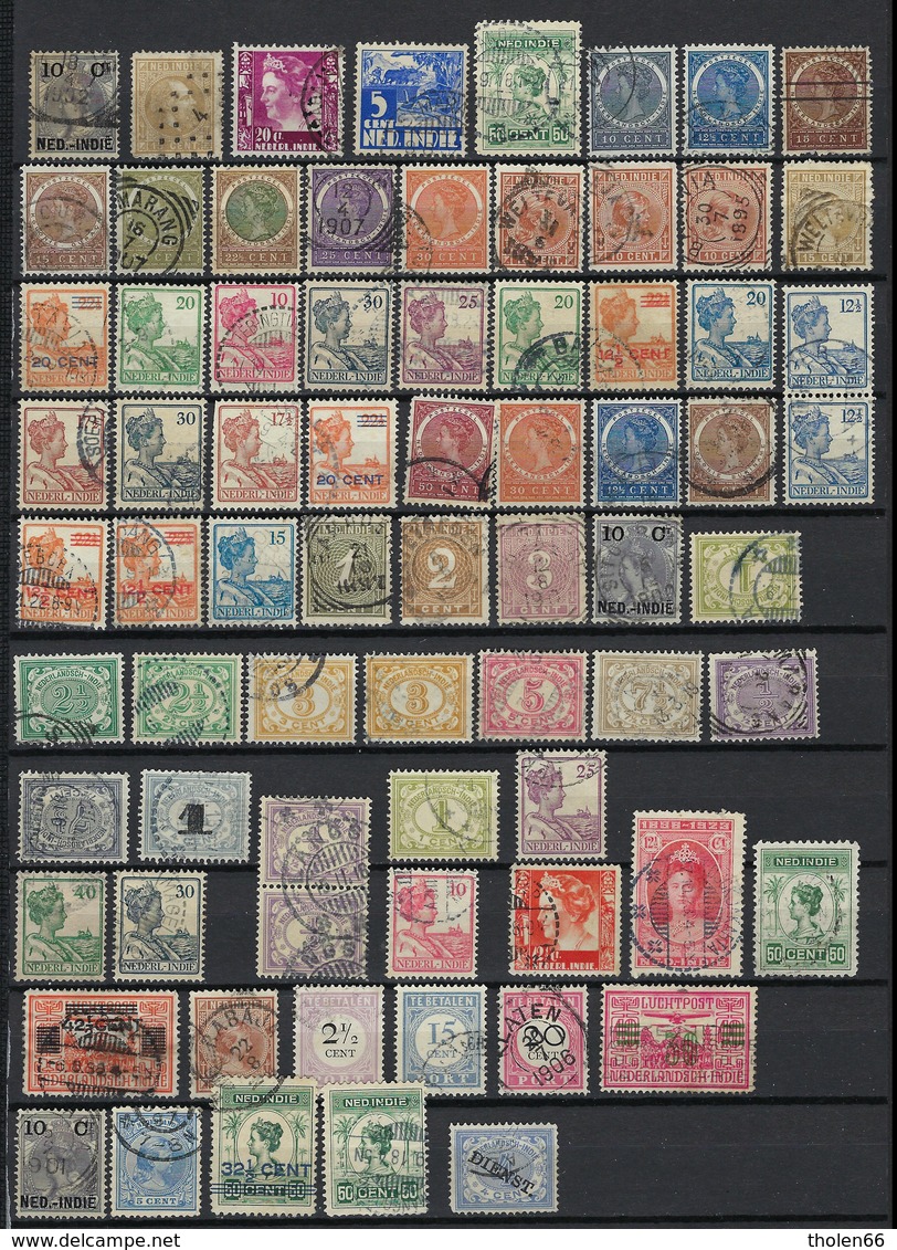 Nice Small Classic Collection – Nederlands Indië – Different Years (kavel 471) - Niederländisch-Indien