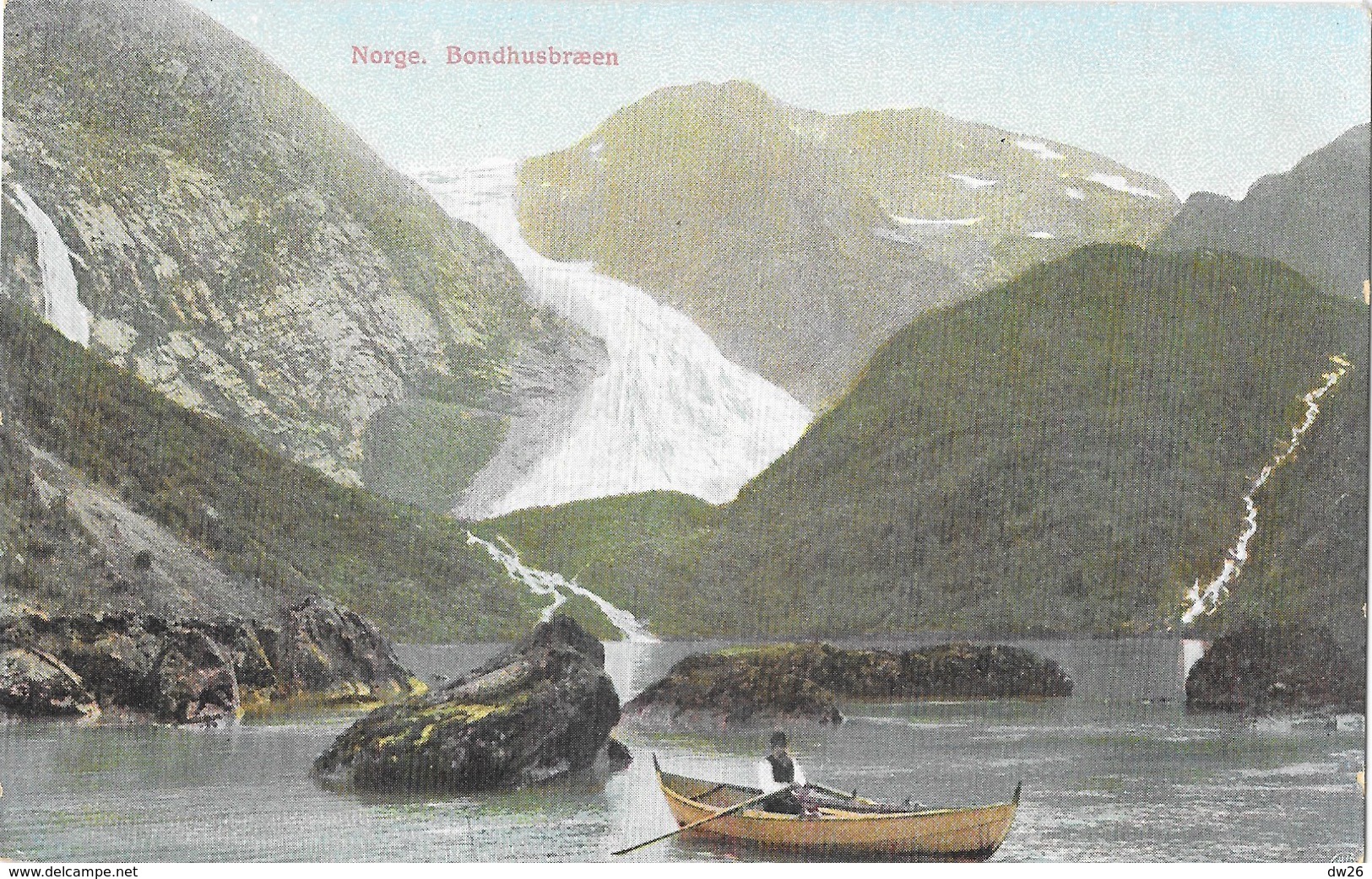 Norvège - Norge, Fjord Bondhusbraeen - Carte N° 1140 Non Circulée - Norvegia