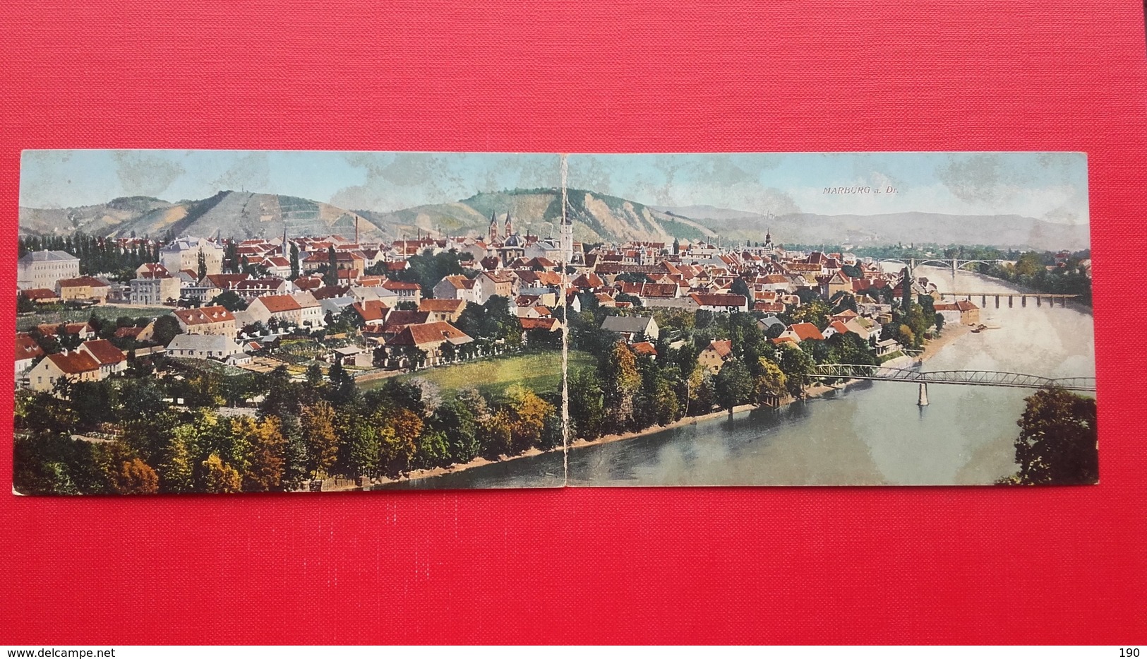 Maribor.Marburg A.Dr.Long Postcard - Slovenië