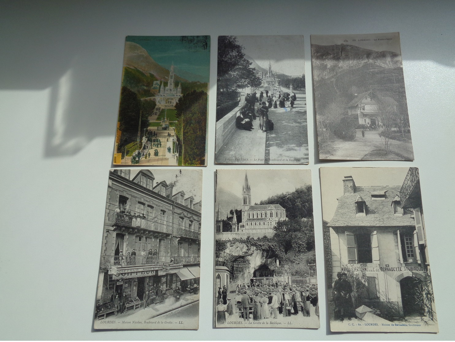 Beau lot de 60 cartes postales de France  Lourdes       Mooi lot van 60 postkaarten van Frankrijk  - 60 scans