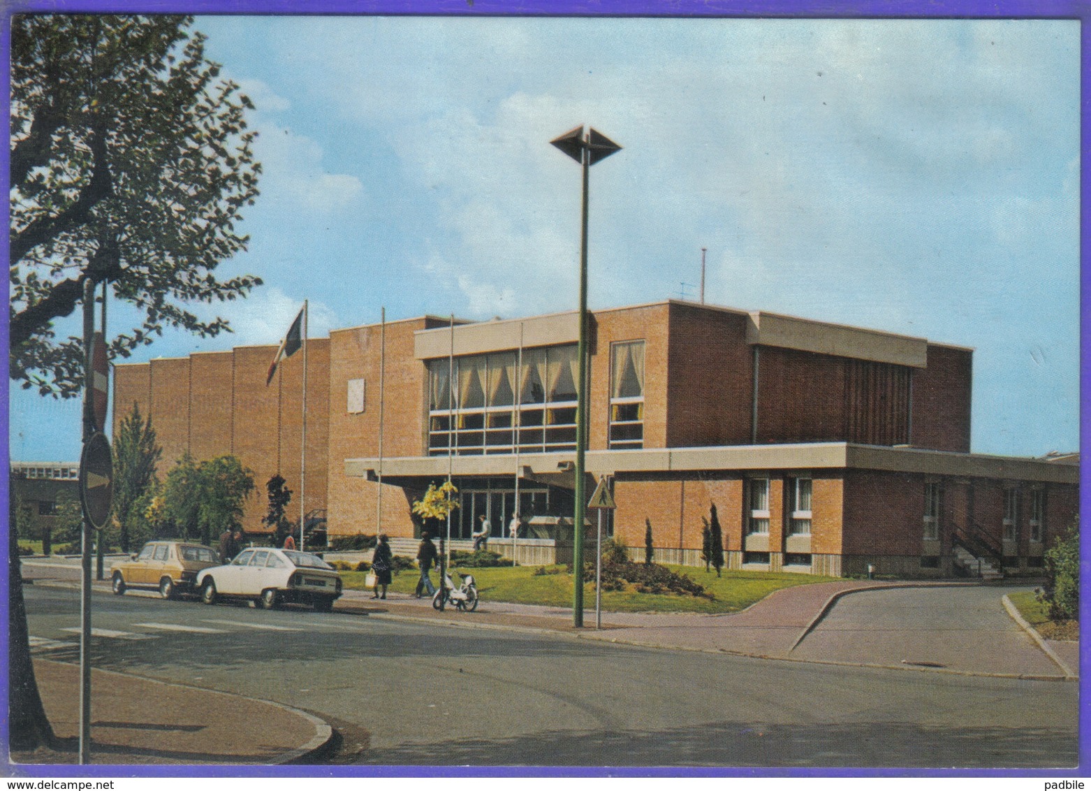 Carte Postale 59. Lambersart  GS Citroën  La Salle Des Fêtes  Très Beau Plan - Lambersart