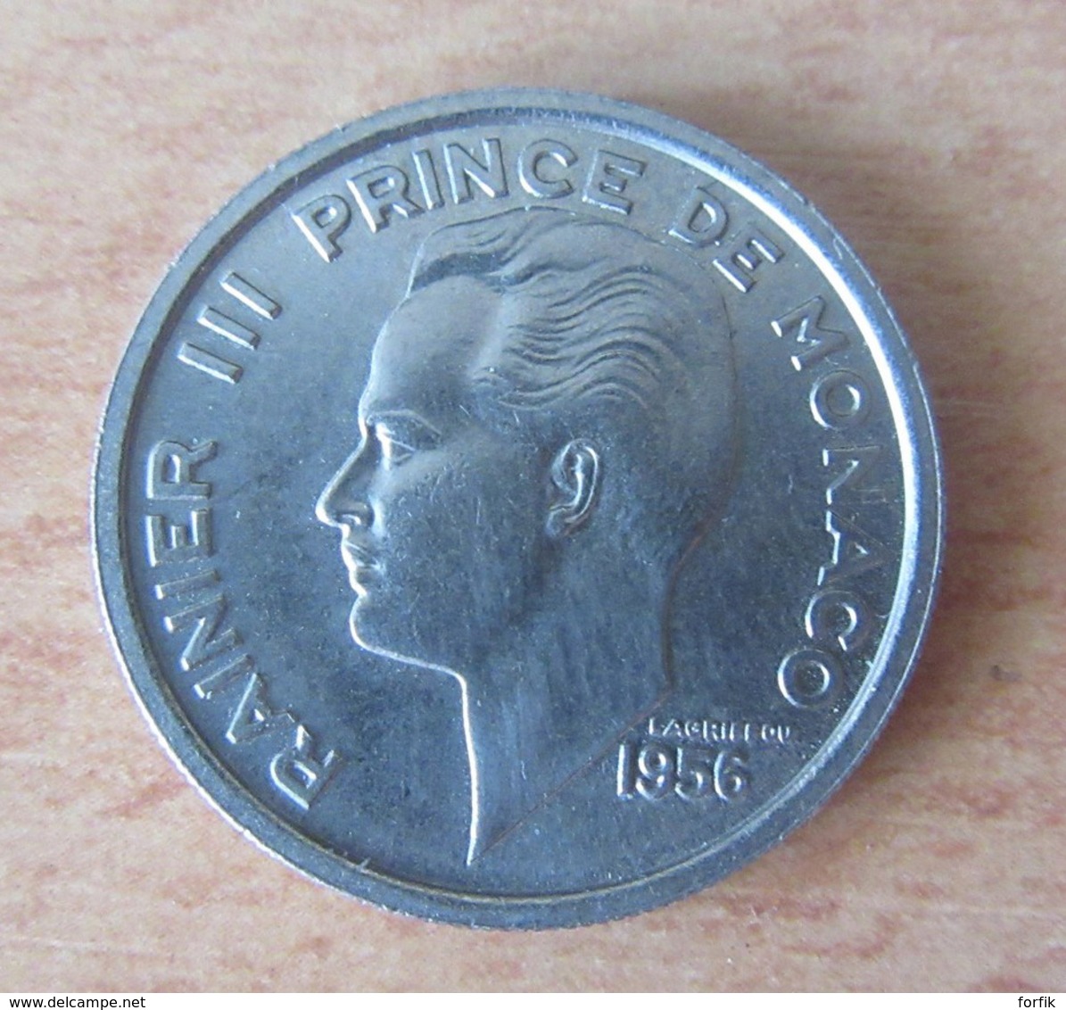 Monaco - Monnaie 100 Francs Rainier III 1956 - SUP / SPL - 1949-1956 Old Francs