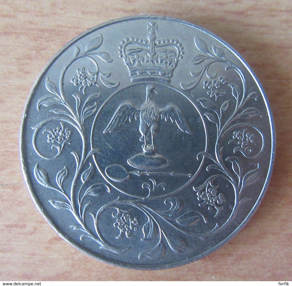 ROYAUME-UNI - Monnaie / Médaille 25 New Pence Jubilé D’argent D’Elisabeth II 1977 - 25 New Pence