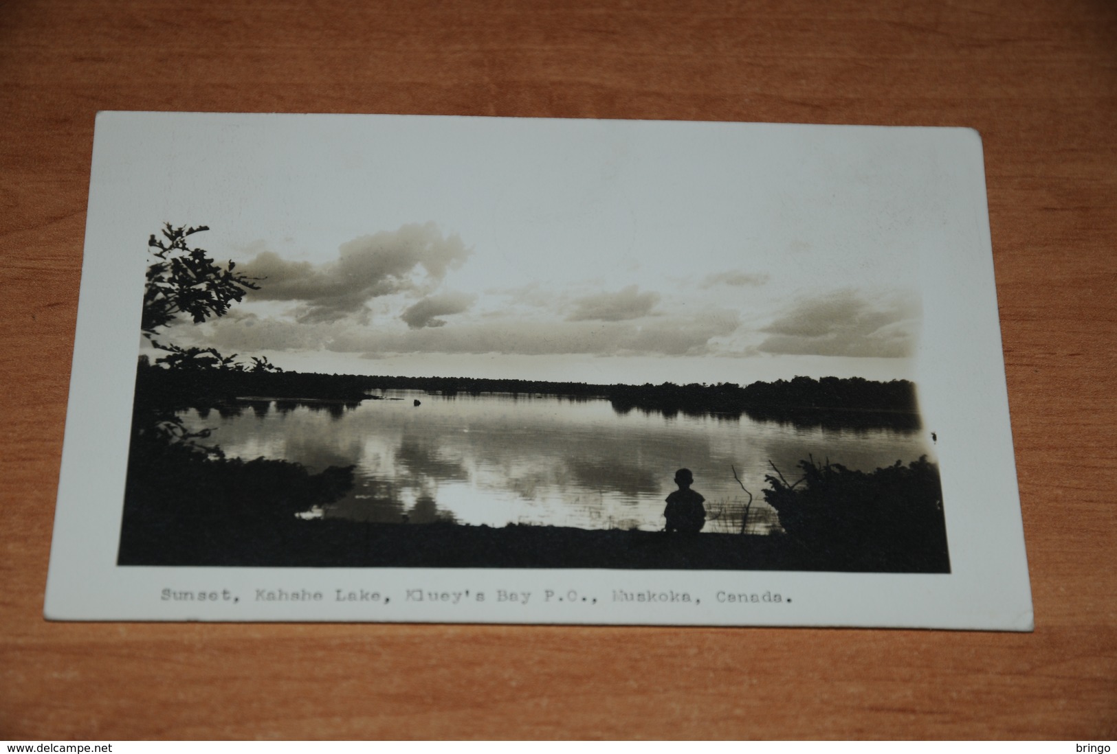 2884-           CANADA, ONTARIO, MUSKOKA, SUNSET, KAHSHE LAKE, KLUEY'S BAY P.C. - Muskoka