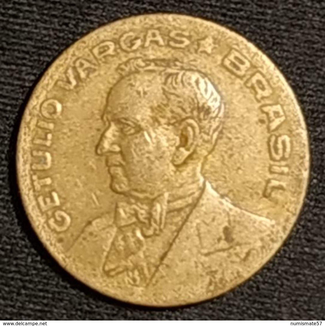 BRESIL - 50 CENTAVOS 1945 - Vargas - KM 557a - Brasil - Brazil - Brésil