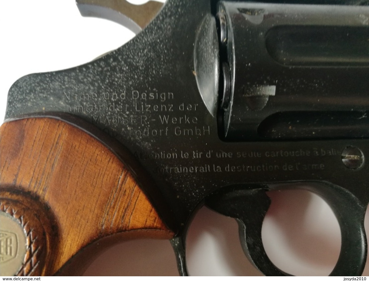 REVOLVER D'ALARME MAUSER. - Armas Blancas