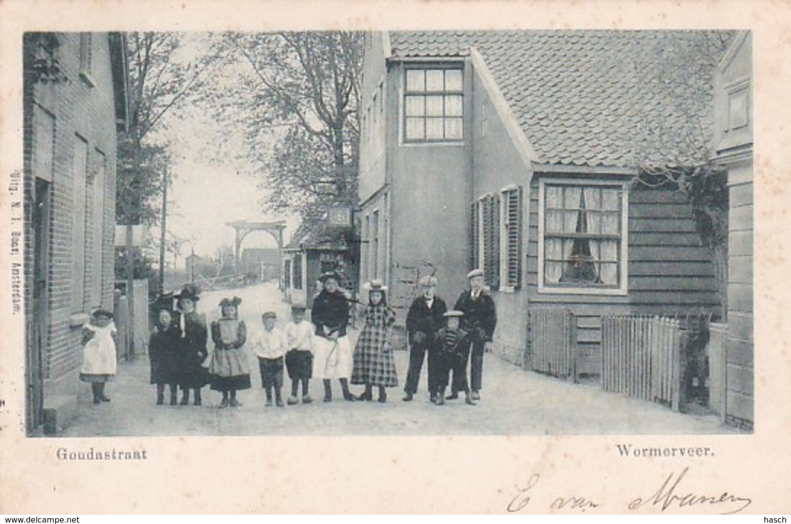 3575	82	Wormerveer, Goudastraat (poststempel 1901) - Wormerveer