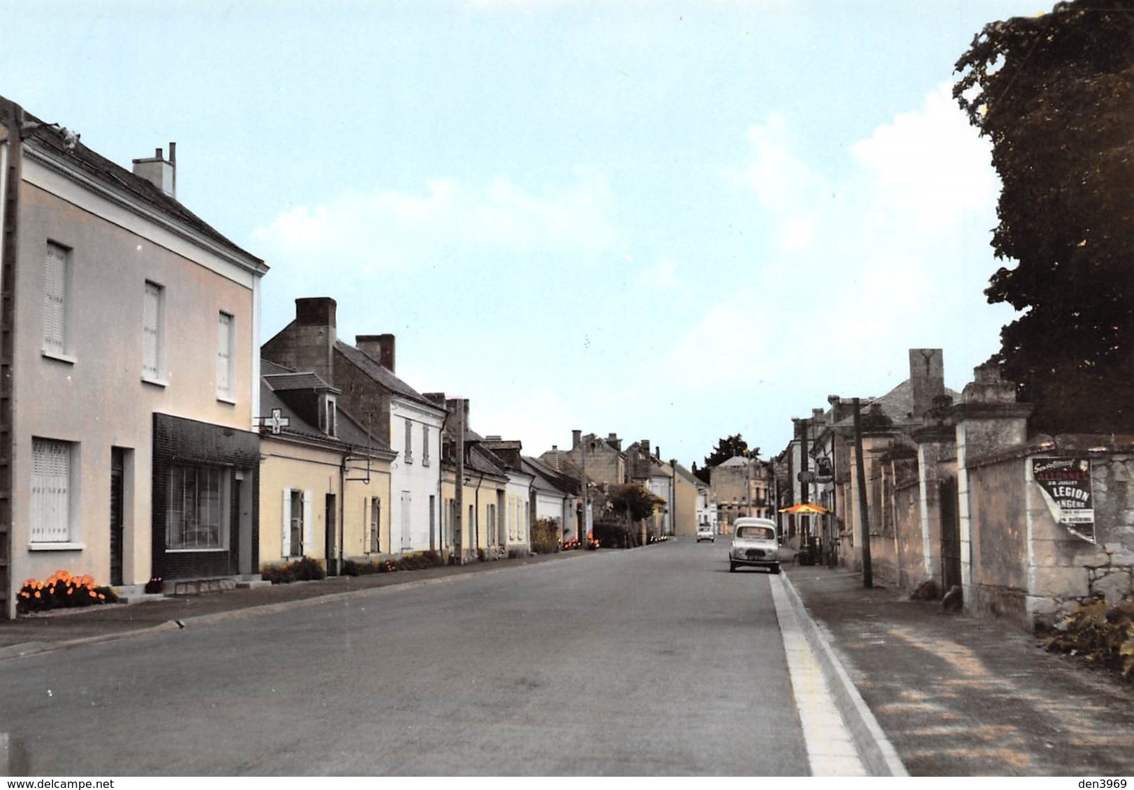 ALLONNES - Rue Principale - Pharmacie - Renault 4L - Allonnes