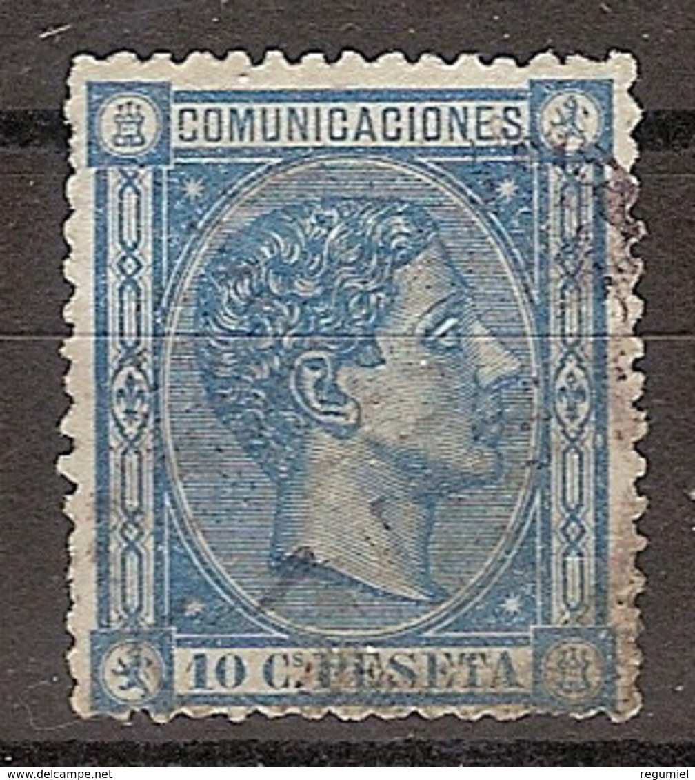 España U 0164 (o) Alfonso XII. 1875. - Gebraucht