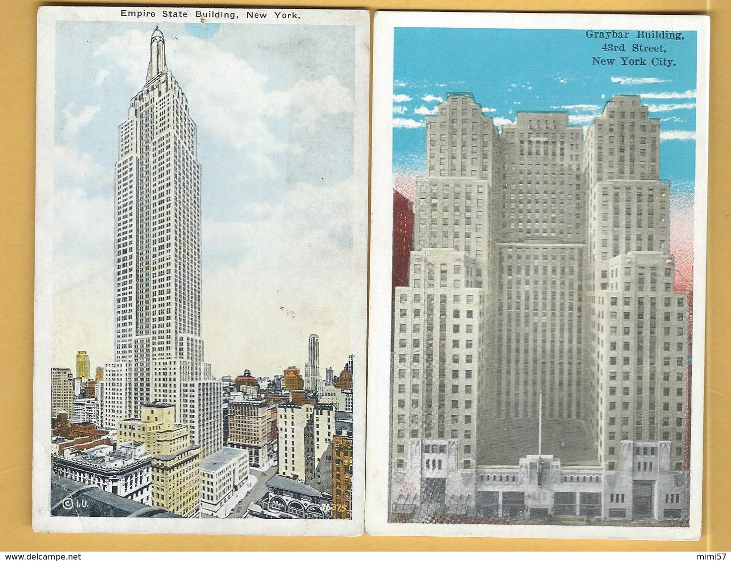 Lot 4 C.P.M. NEW-YORK Building - Empire State Building