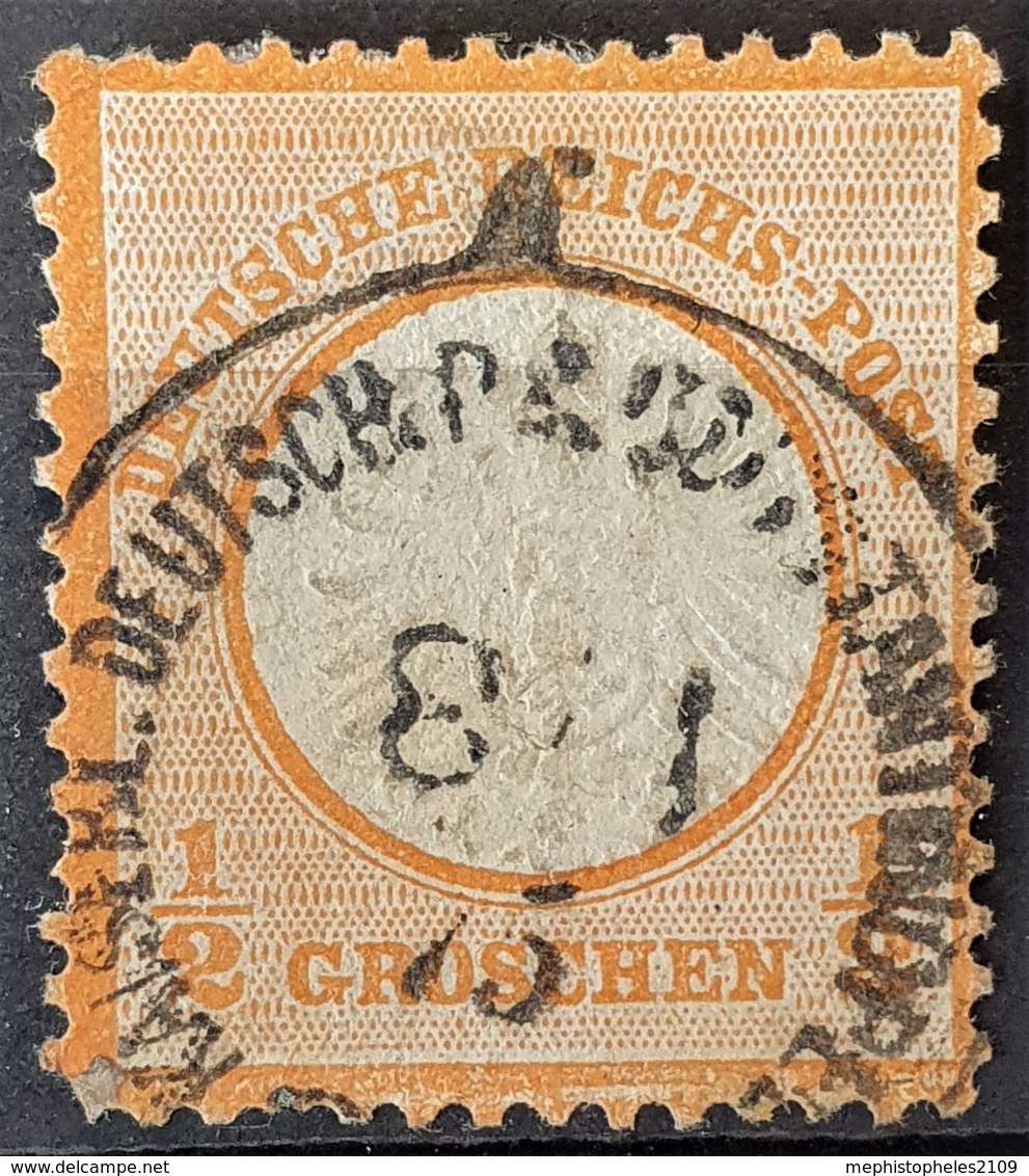 DEUTSCHES REICH 1872 - Canceled - Mi 18 - 1/2g - Grosses Brustschild - Gebraucht