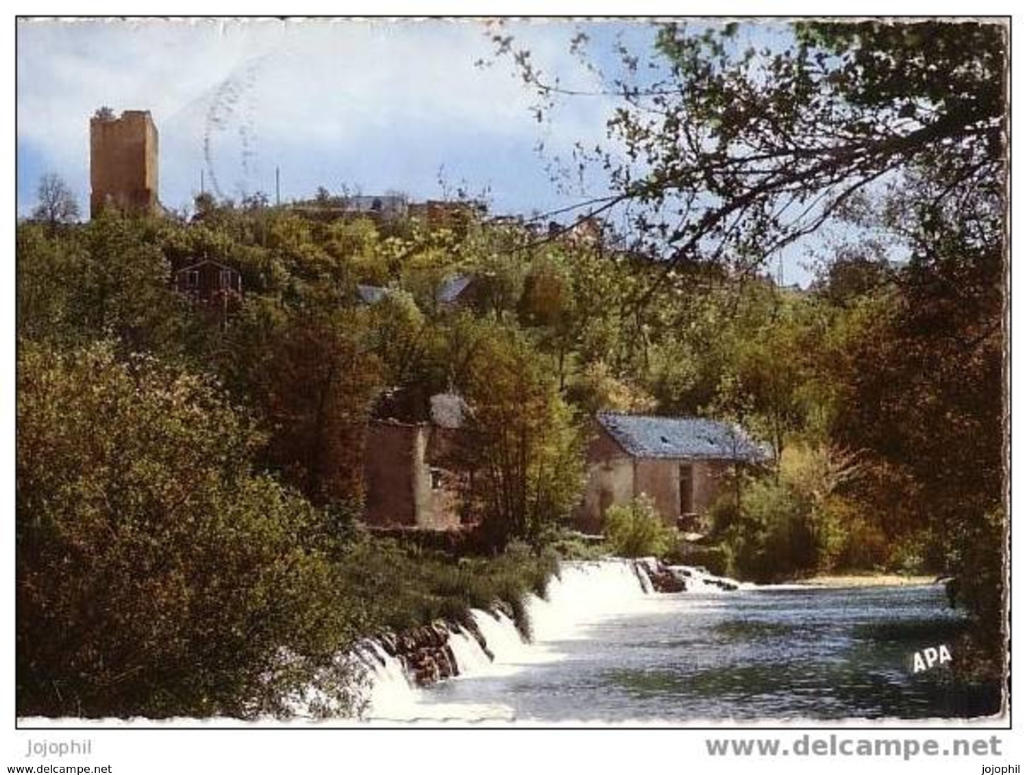 Chanac - Ruines Du Château épiscopal, Barrage Sur Le Lot - - Chanac