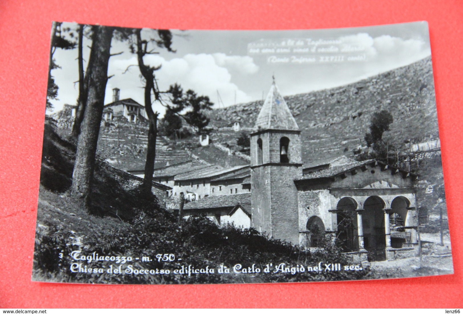 L' Aquila Tagliacozzo La Chiesa 1958 - L'Aquila