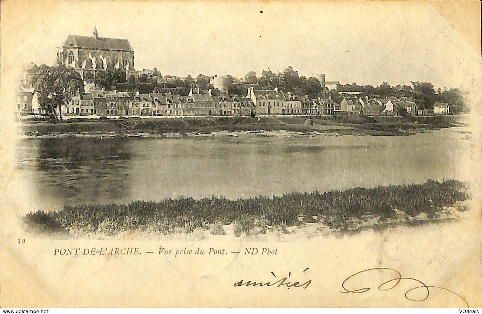 CPA - France - (76) Seine Maritime - Pont-de-l'Arche - Vue Prise Du Pont - Pont-de-l'Arche
