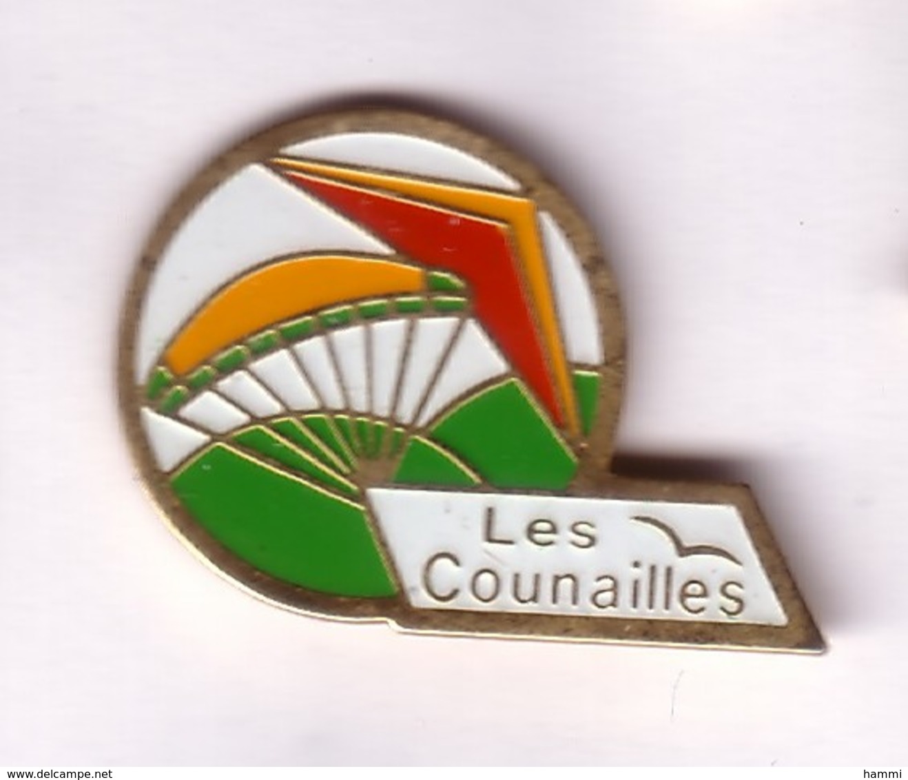 E98 Pin's LES COUNAILLES Club Parapente Parachute Aile Delta Le Syndicat Vosges Achat Immédiat - Parachutisme