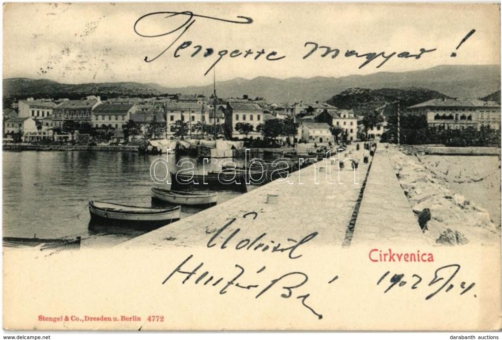 T2 1902 Crikvenica, Cirkvenica; Molo / Pier - Ohne Zuordnung