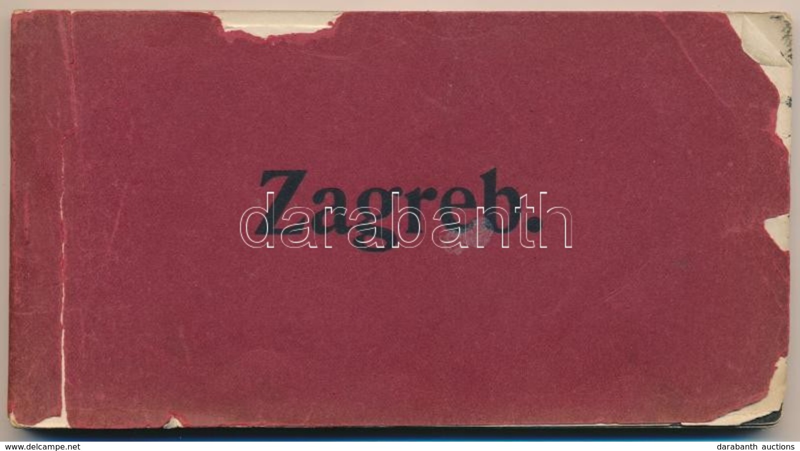 ** Zagreb, Zágráb; Képeslapfüzet 18 Képeslappal / Postcard Booklet With 18 Postcards - Ohne Zuordnung