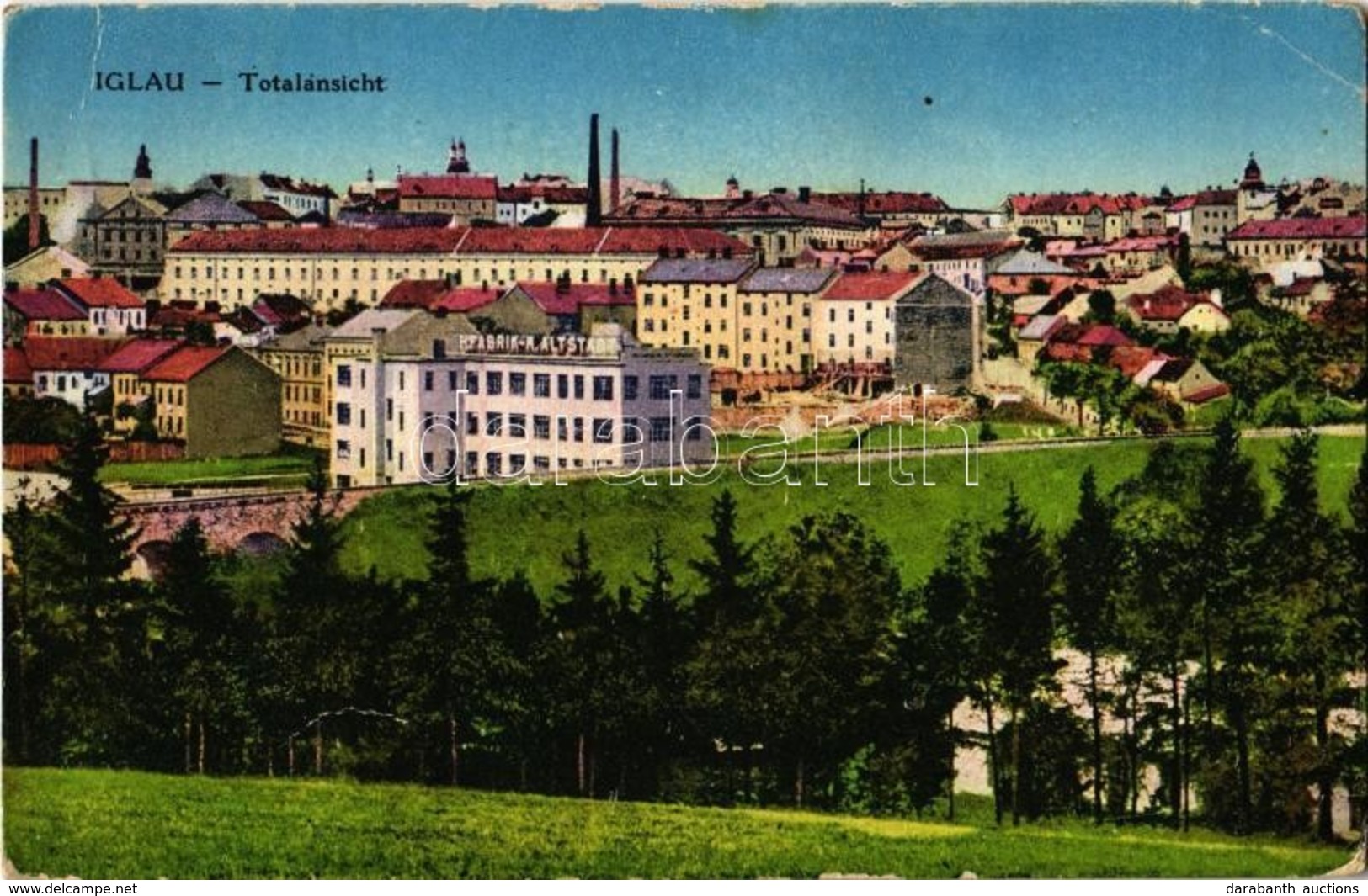 T2/T3 Jihlava, Iglau; Fabrik M. Altstadt / Factory (EK) - Ohne Zuordnung