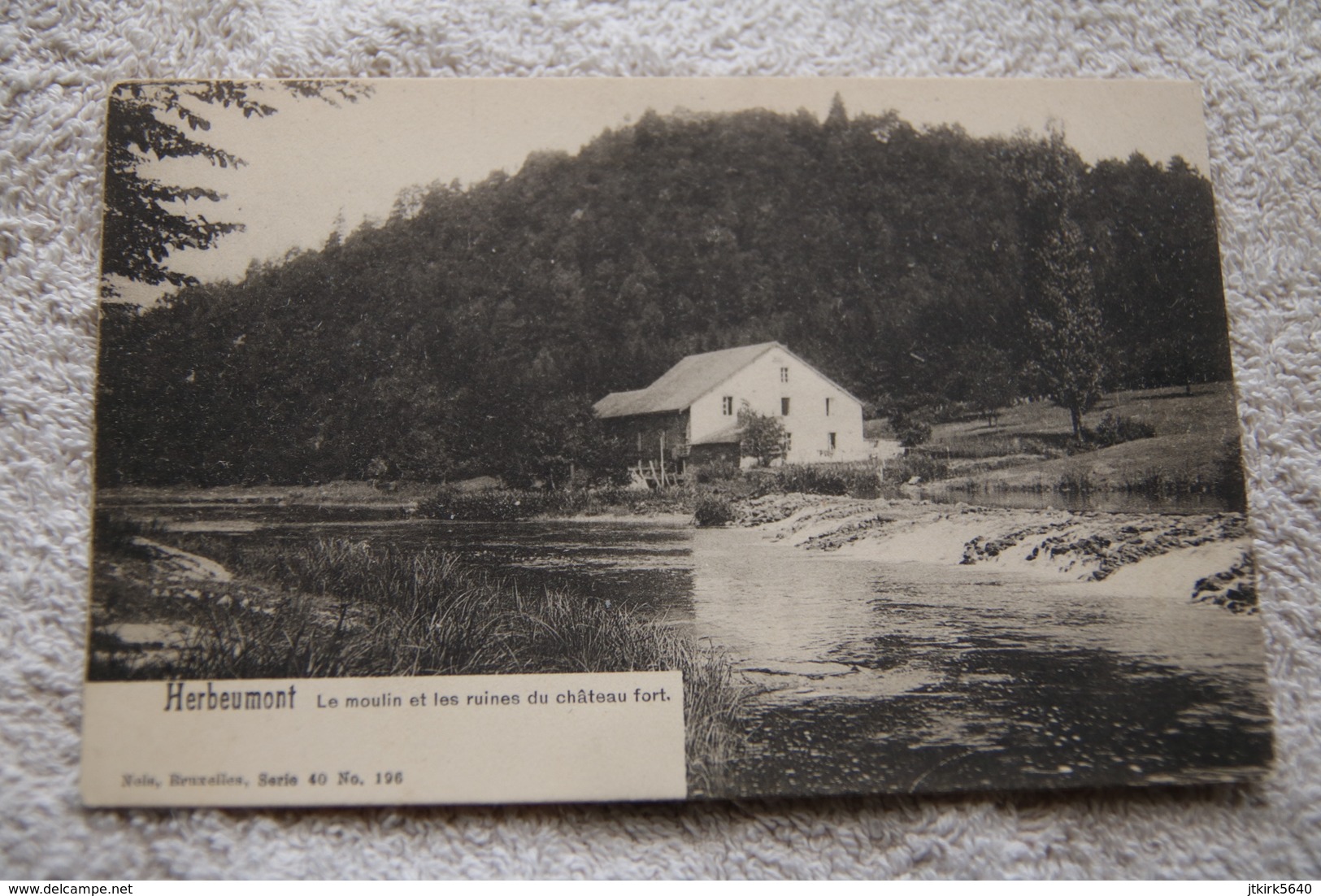 Herbeumont "Le Moulin Et Les Ruines Du Château Fort" - Herbeumont