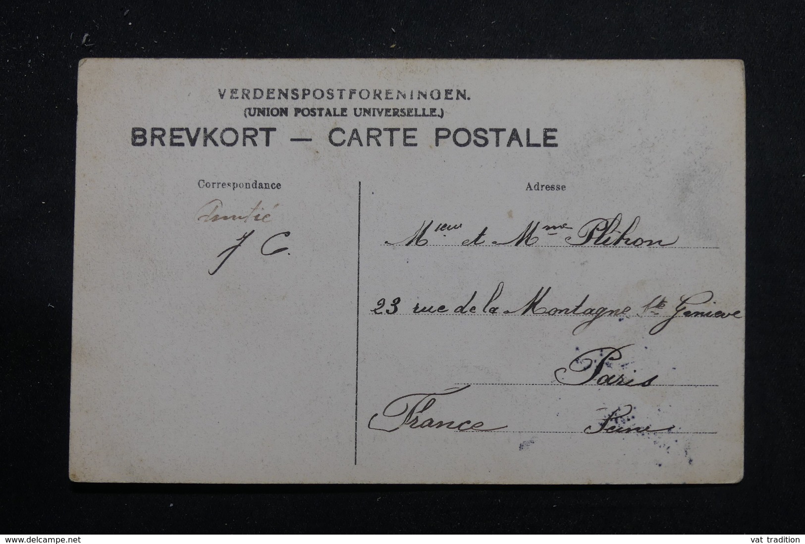 DANEMARK - Affranchissement De Copenhague Sur Carte Postale En 1906 Pour La France - L 55890 - Briefe U. Dokumente