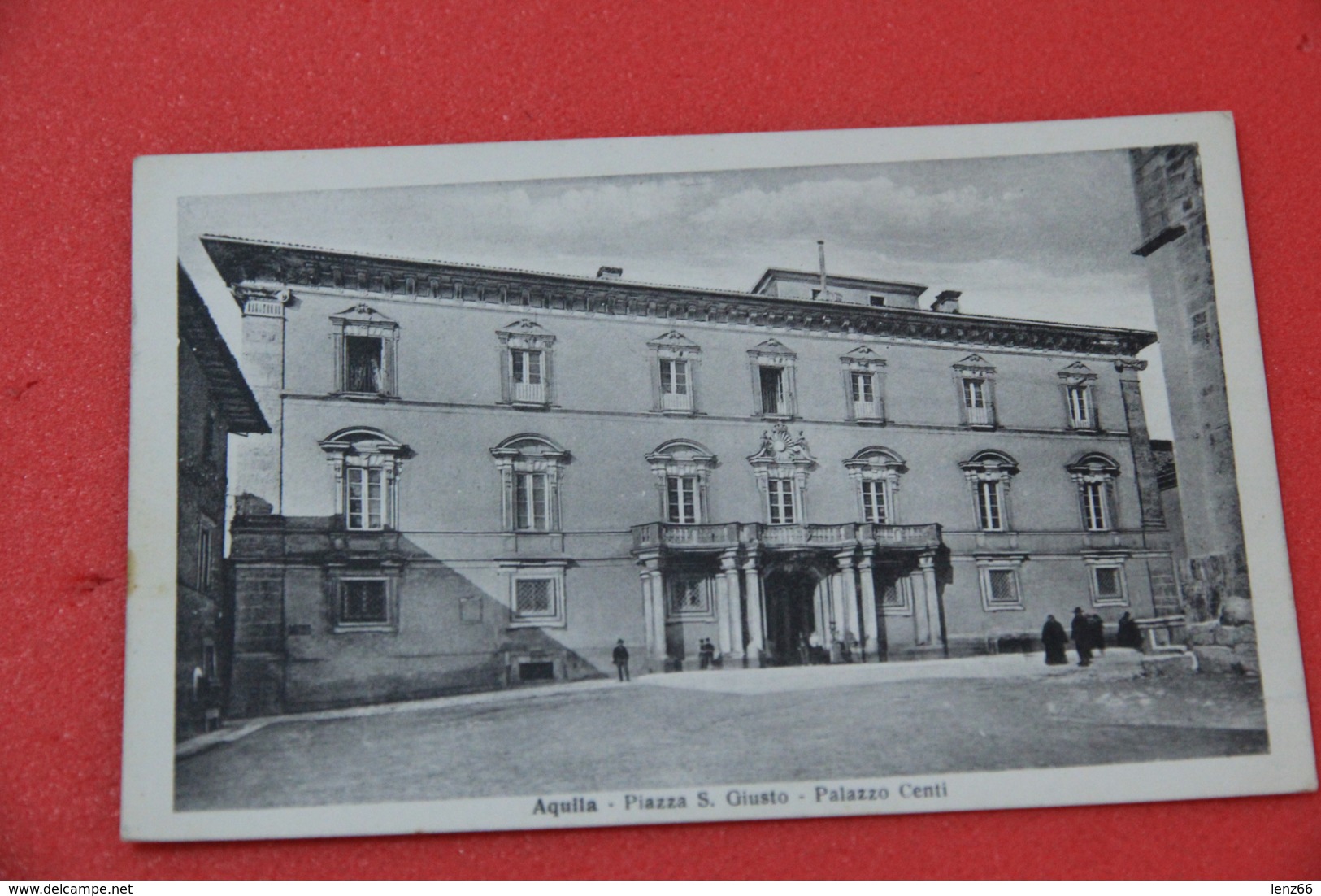 L' Aquila Piazza S. Giusto E Il Palazzo Centi Ed. Alterocca NV - L'Aquila