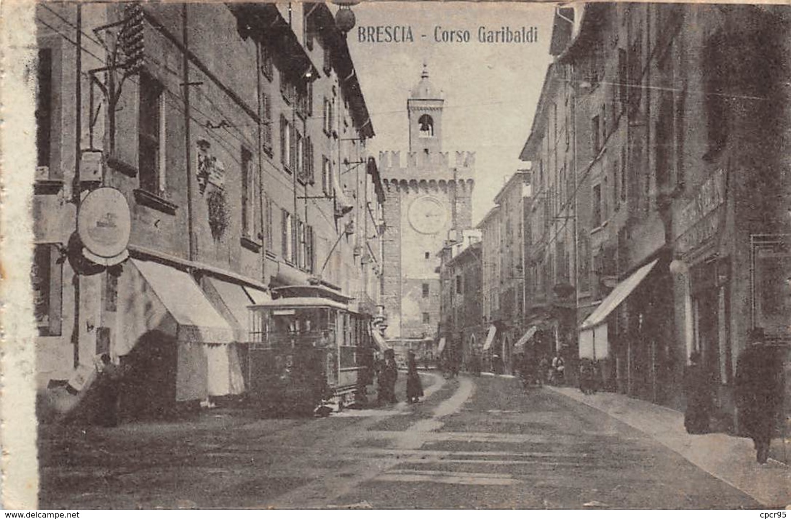 Italie - N°64746 - BRESCIA - Corso Garibaldi - Tramway - Brescia