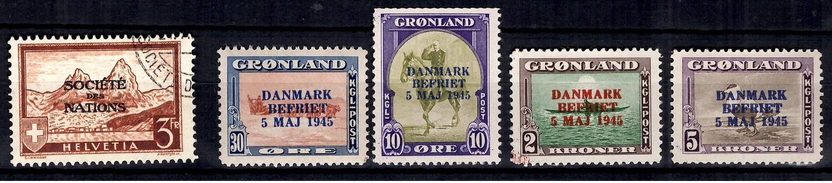 Groenland YT N° 18D, N° 18F, N° 18H Et N° 18K Neufs ** MNH. TB. A Saisir! - Unused Stamps