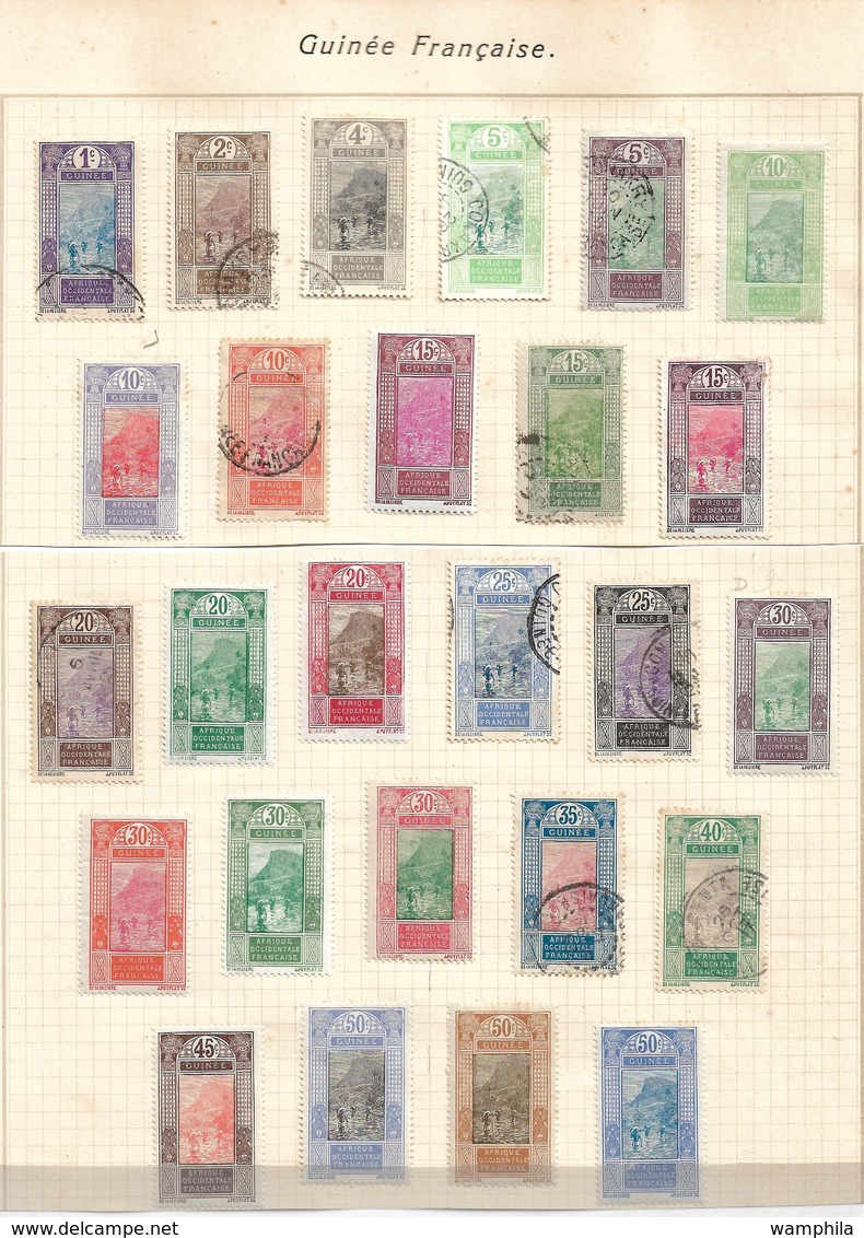 Dahomey Un Lot De Timbres Neufs Et Oblitérés Cote 138€. - Neufs