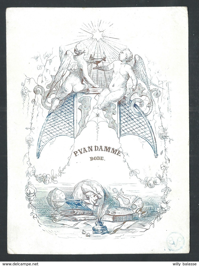 +++ CPA - Carte Porcelaine - Porseleinkaart - P.VAN DAMME - BODE - Anges  // - Porcelaine