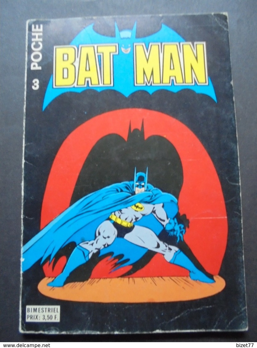 BAT MAN - BIMESTRIEL N° 3 - POCHE  - VOIR SCAN - Batman