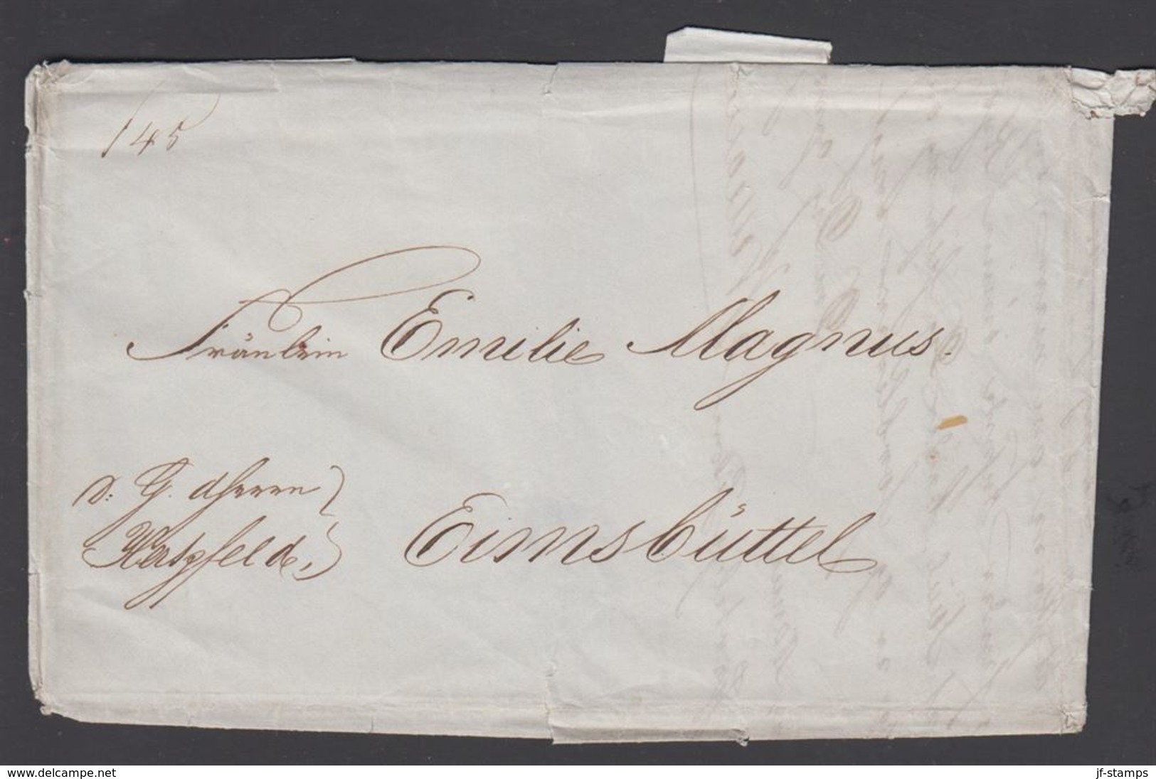 18??. Cover To Einnsbüttel From Copenhagen.  () - JF321238 - ...-1851 Préphilatélie