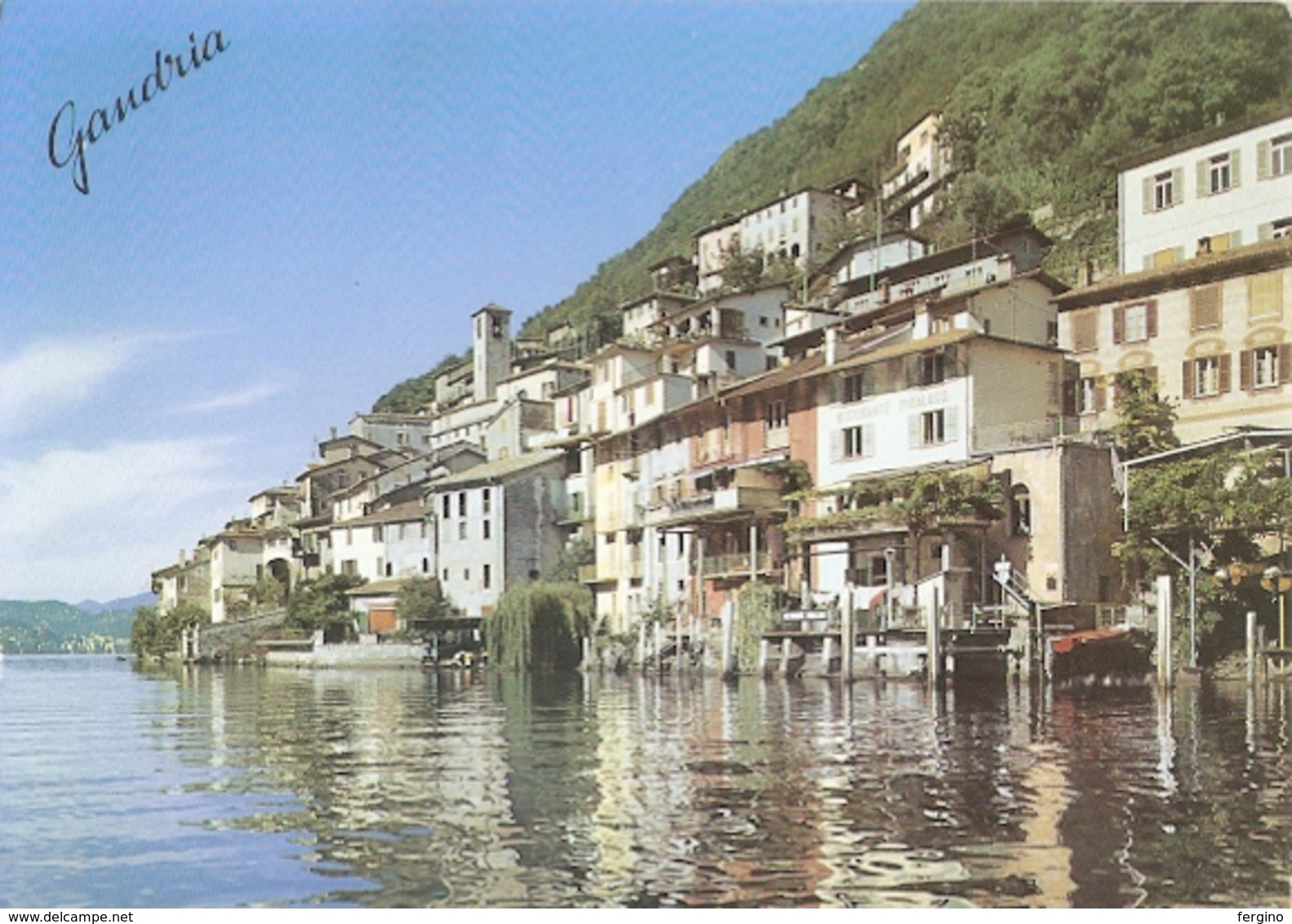 8267/FG/20 - GANDRIA (SVIZZERA) - LAGO DI LUGANO - Gandria 