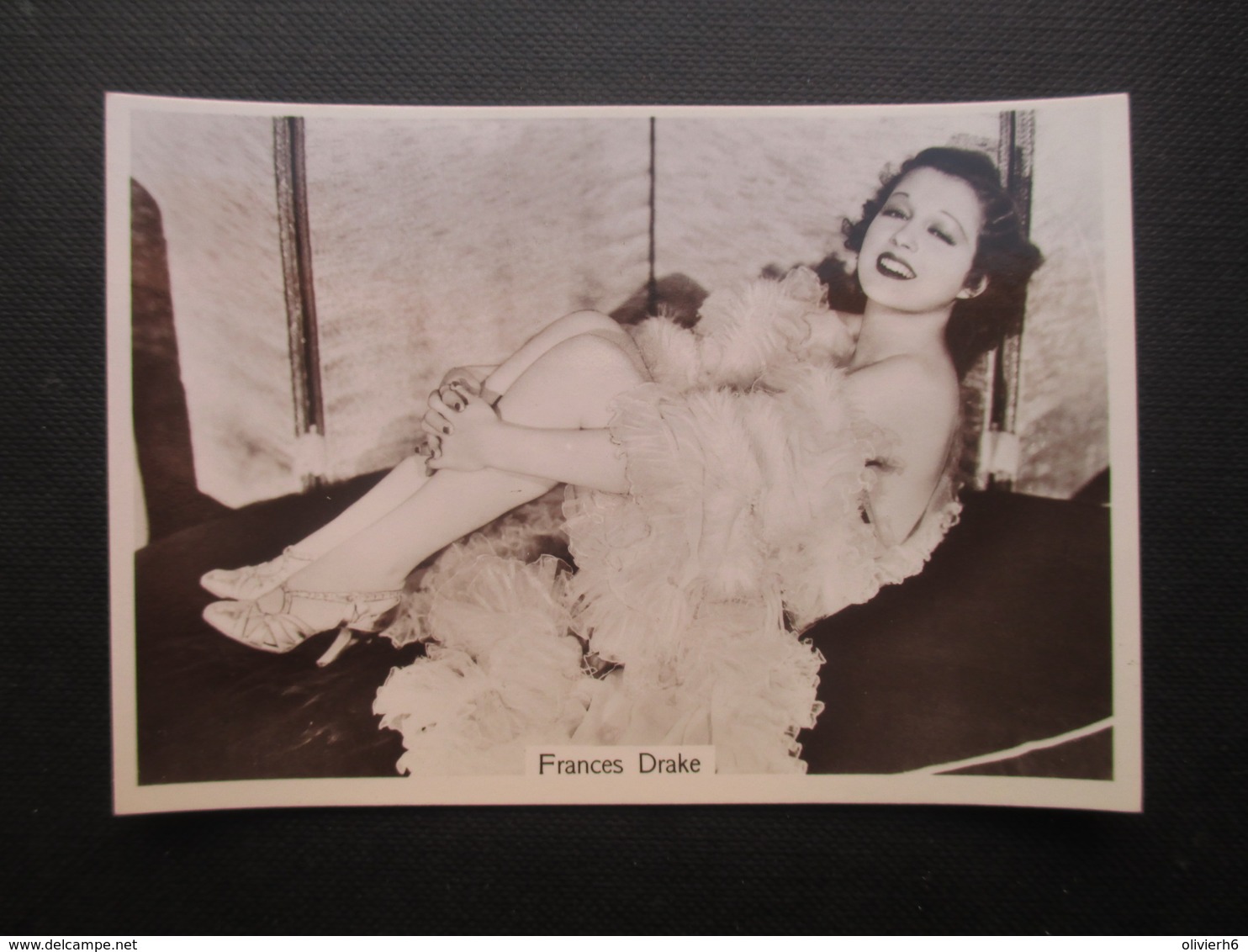 REAL PHOTO - PIN UP (V2004) FRANCES DRAKE (2 Vues) N°23 BEAUTIES OF TO-DAY Fifth Series - Phillips / BDV