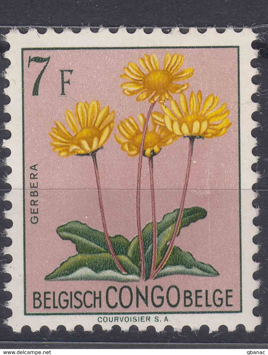 Belgian Congo 1952 Flowers Mi#311 Mint Never Hinged - Unused Stamps