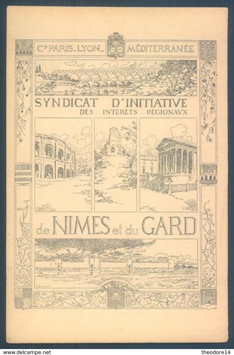 30 NIMES Syndicat D'Initiative De Nimes Et Du Gard - Nîmes