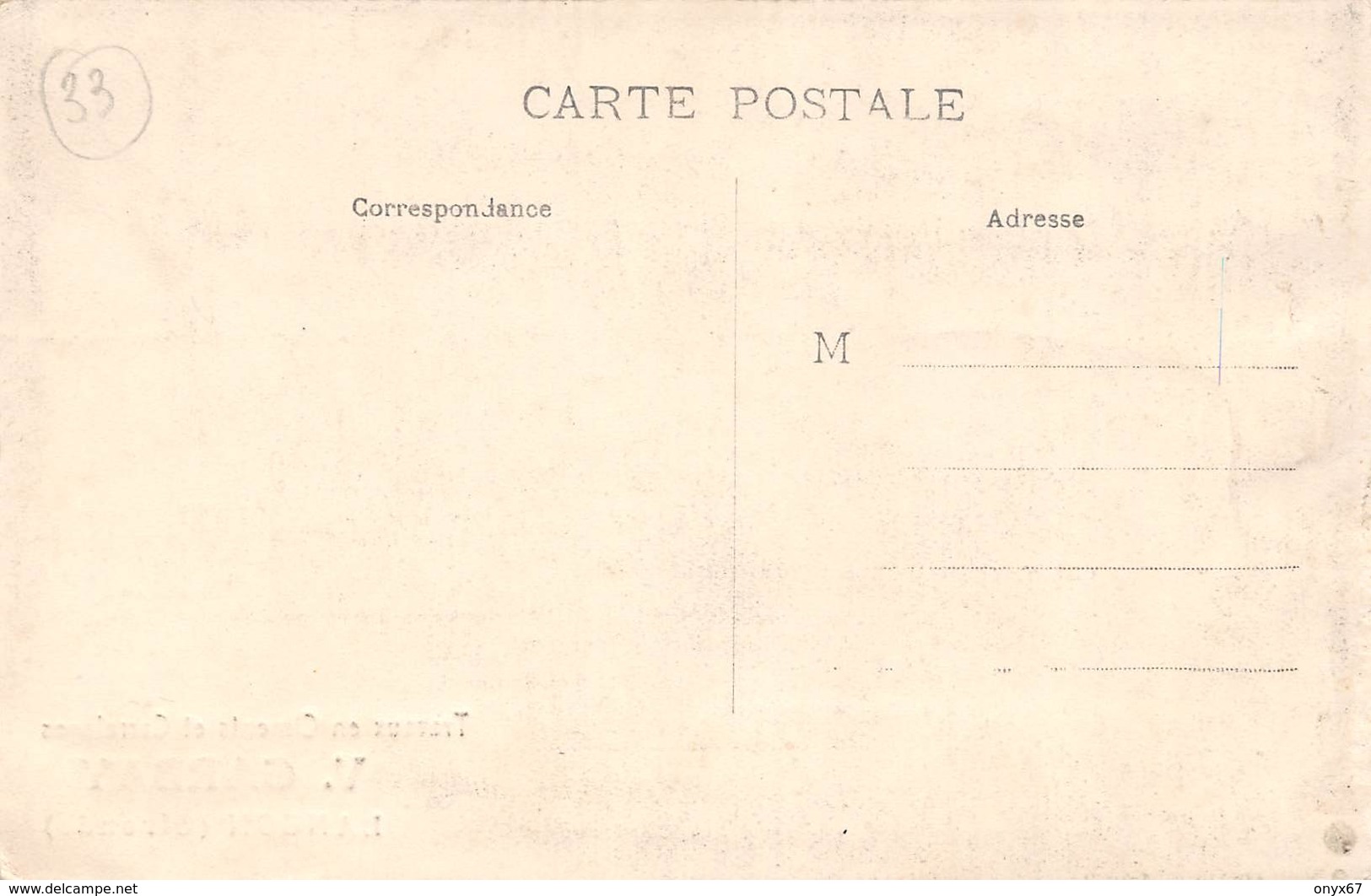 LANGON (33-Gironde) Entreprise De Travaux En Ciments Et Carrelages Société G. GARBAY TOP CARTE RARE - Langon