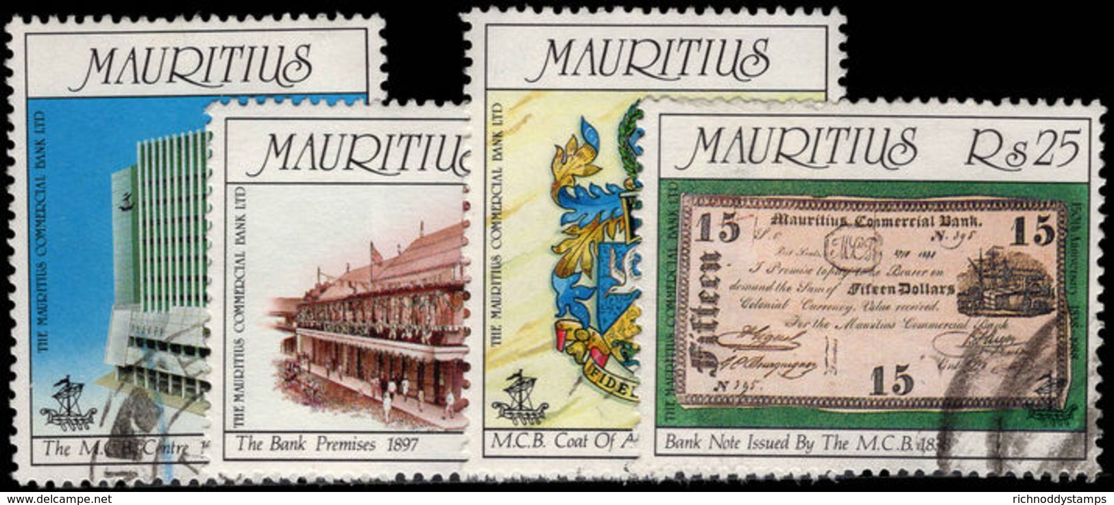 Mauritius 1988 Mauritius Commercial Bank Fine Used. - Mauritius (...-1967)