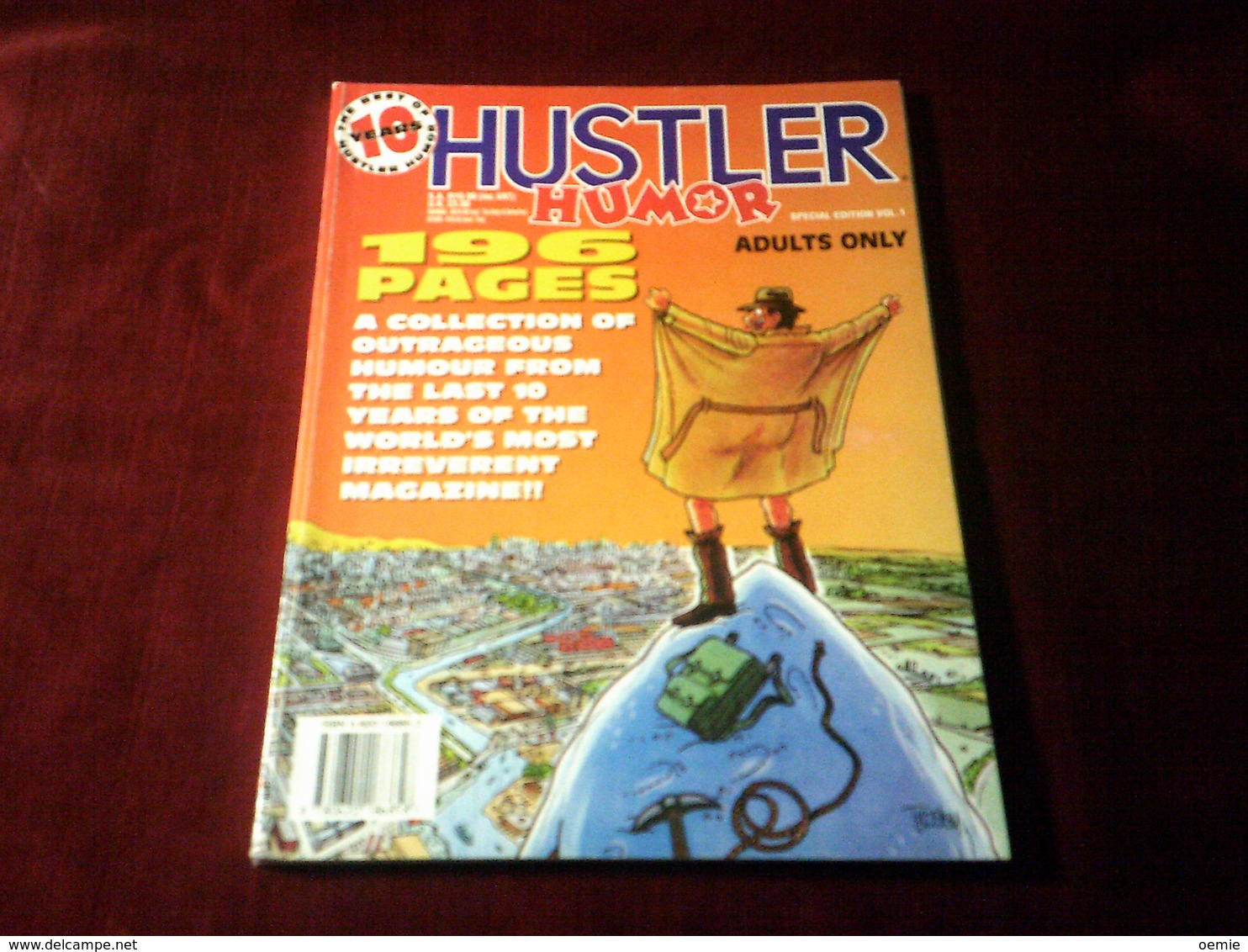 HUSTLER  HUMOUR THE BEST OF 10 YEARS  SPECIAL EDITION VOL 1  196 PAGES - Para Hombres