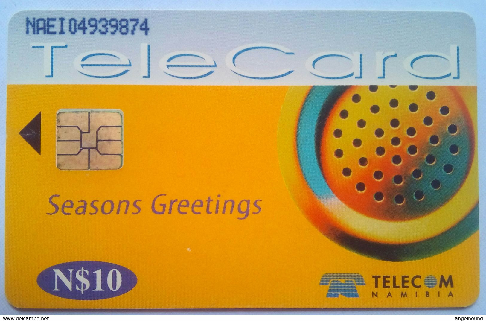 Seasons Greetings N$10 - Namibia