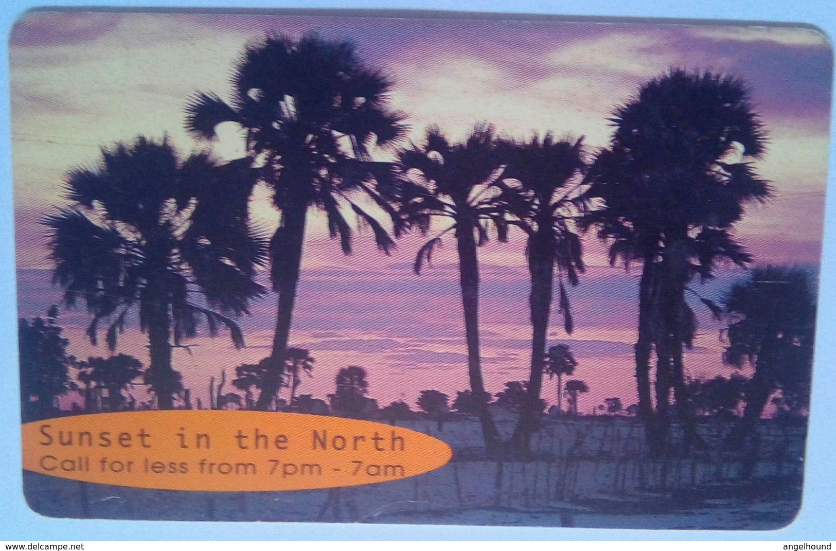 Namibia N$ 10 " Sunset In The North ( Blue Rev ) - Namibia