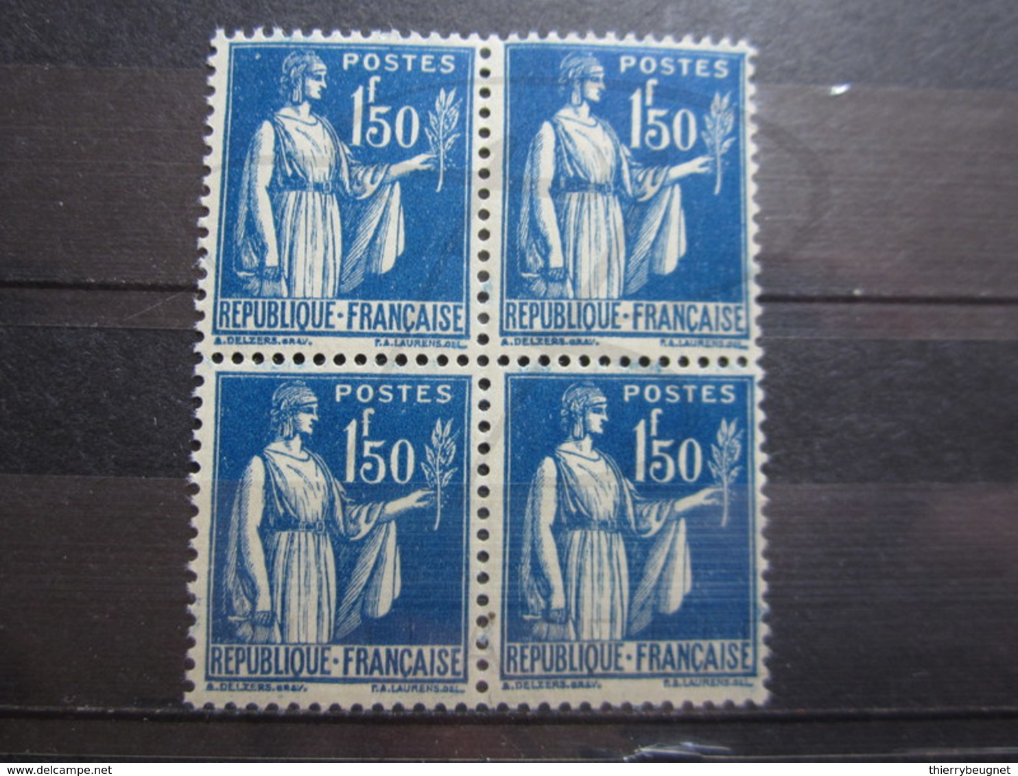 VEND BEAUX TIMBRES DE FRANCE N° 288 EN BLOC DE 4 , XX !!! - 1932-39 Peace