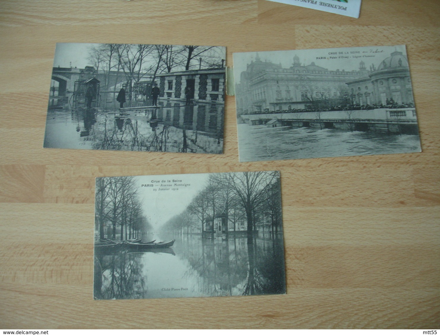 Lot De 11 Cpa  Inondation Inondations De Paris - Paris Flood, 1910