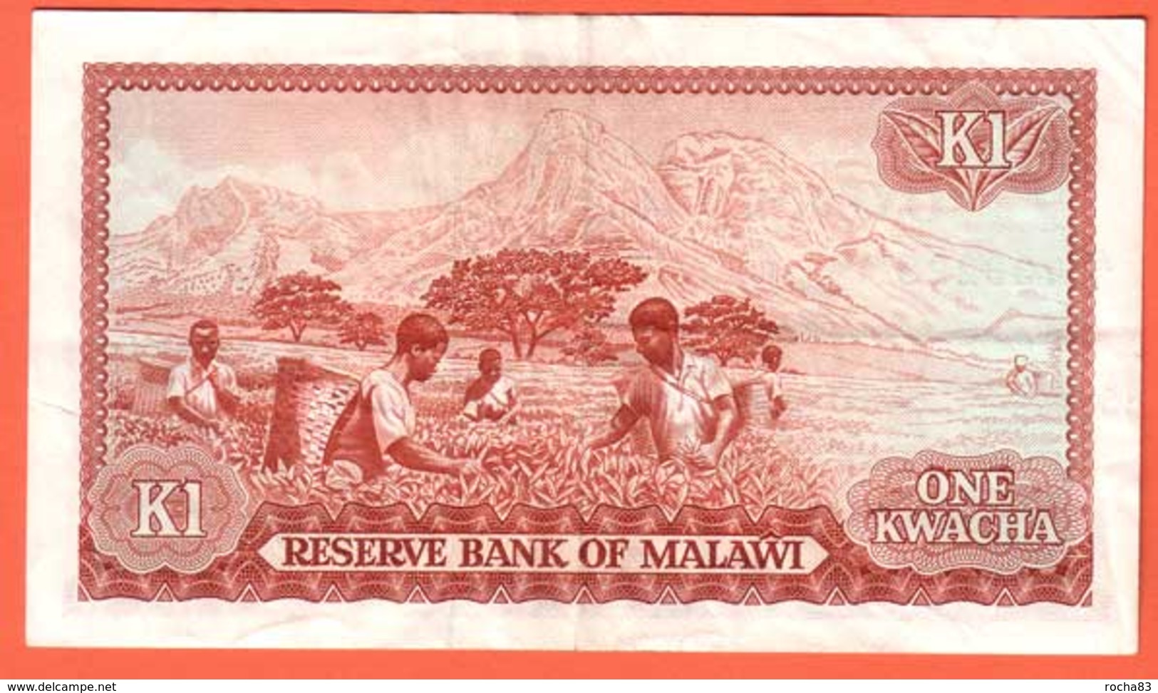 MALAWI - 1 Kwacha Du 30 06 1979 Pick 14c - Malawi